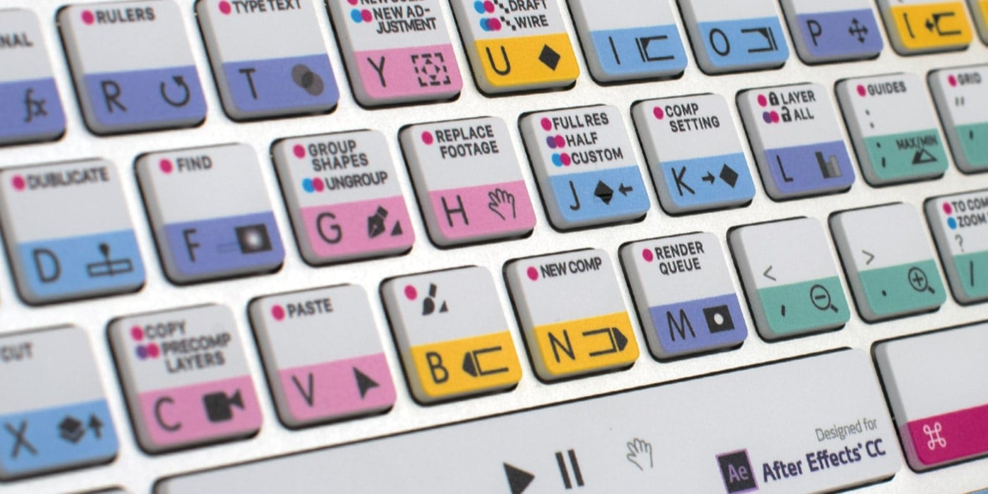 LogicKeyboard lança novo teclado para After Effects Layer Lemonade