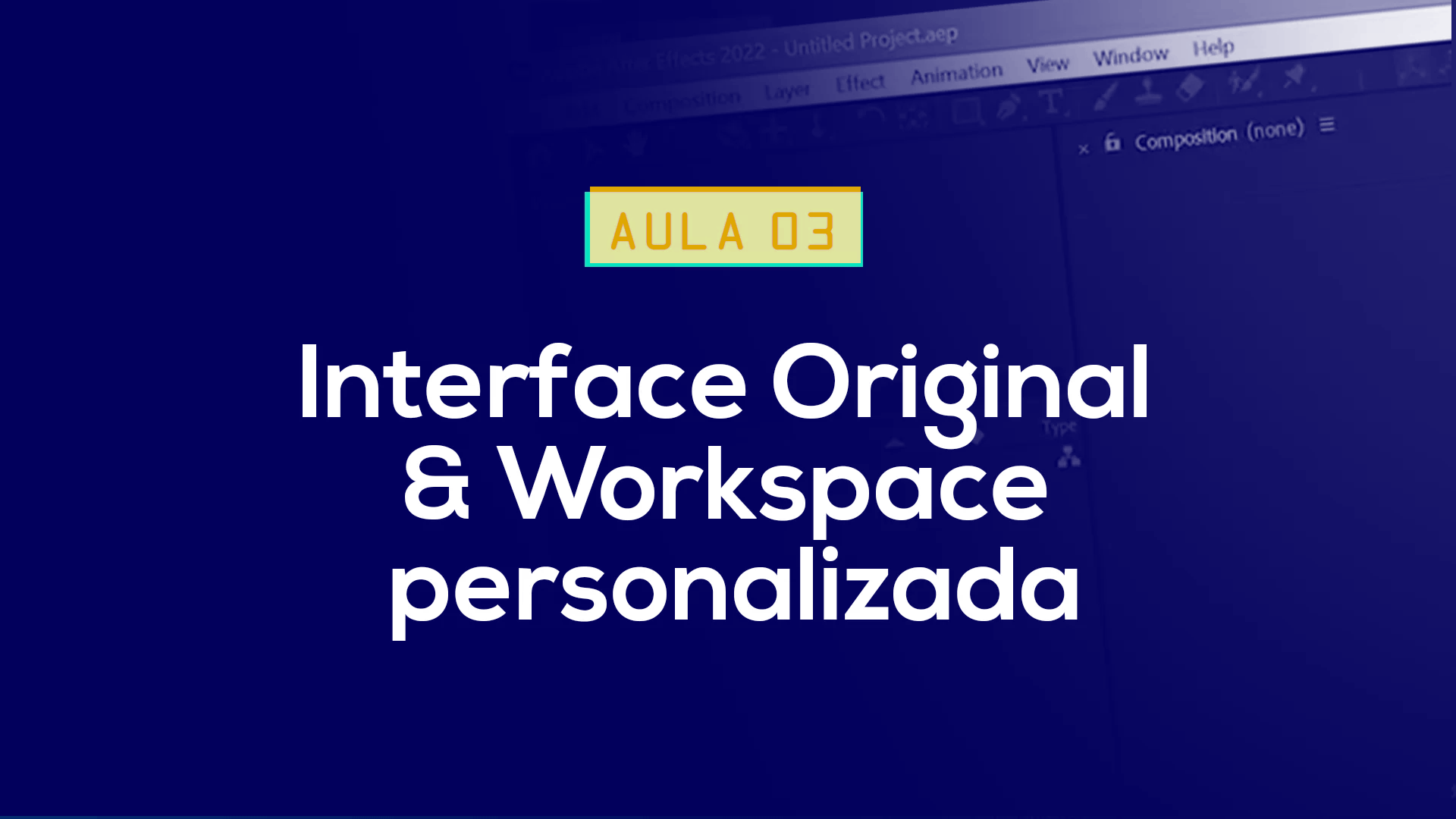 Interface Original & Workspace personalizada
